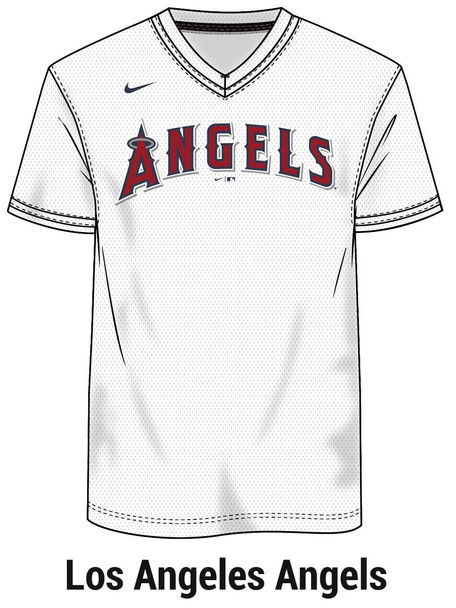 Nike MLB Replica Moisture Control V-Neck Jersey Jerseys All Sports Uniforms