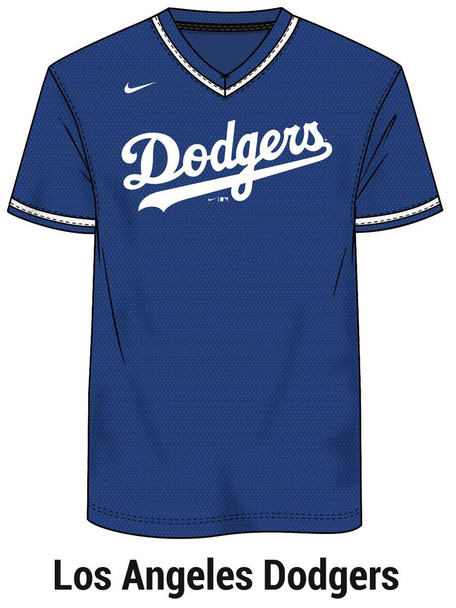 Nike MLB Replica Moisture Control V-Neck Jersey Jerseys All Sports Uniforms