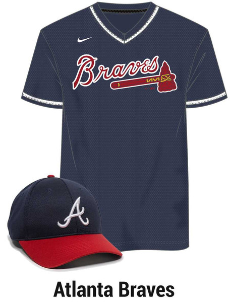 Adult/Youth Nike MLB Replica Moisture Control V-Neck Set Sets All Sports Uniforms