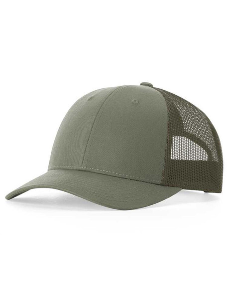 Richardson Solid Low Profile Trucker Baseball Cap Baseball Caps All Sports Uniforms
