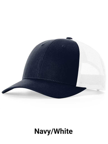 Richardson Two-Tone Low Profile Trucker Baseball Cap Baseball Caps All Sports Uniforms