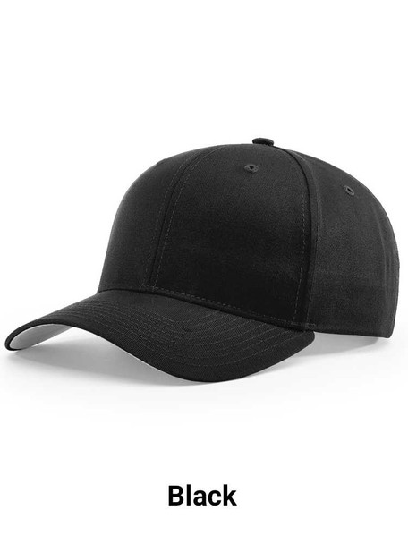Richardson Solid Pro Twill Snapback Baseball Cap Baseball Caps All Sports Uniforms