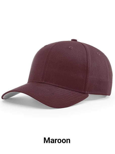 Richardson Solid Pro Twill Snapback Baseball Cap Baseball Caps All Sports Uniforms