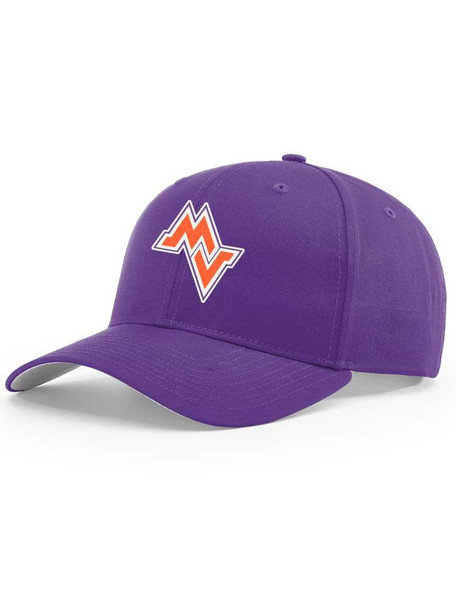 Richardson Solid Pro Twill Snapback Baseball Cap Baseball Caps All Sports Uniforms