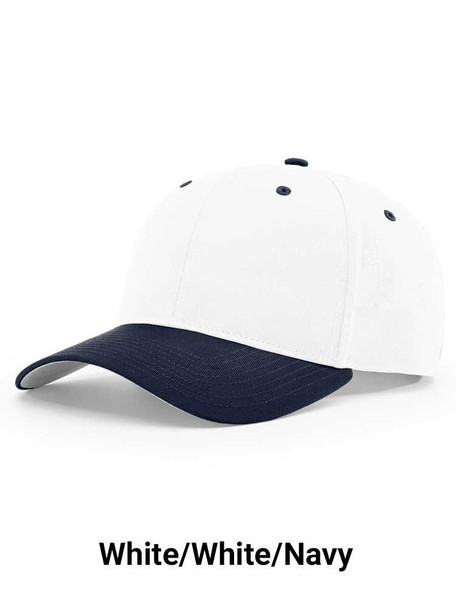 Richardson Two-Tone Pro Twill Snapback Baseball Cap Baseball Caps All Sports Uniforms