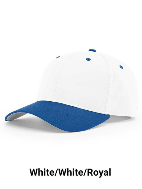 Richardson Two-Tone Pro Twill Snapback Baseball Cap Baseball Caps All Sports Uniforms