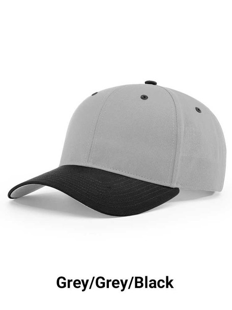 Richardson Two-Tone Pro Twill Snapback Baseball Cap Baseball Caps All Sports Uniforms