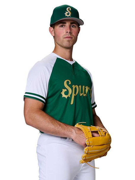 Adult "Showtime" Two-Button Baseball Jersey Adult 2 Buttons All Sports Uniforms