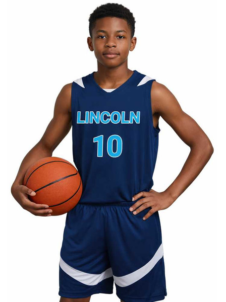 Adult/Youth "Swing Pass" Basketball Uniform Set Uniform Sets All Sports Uniforms