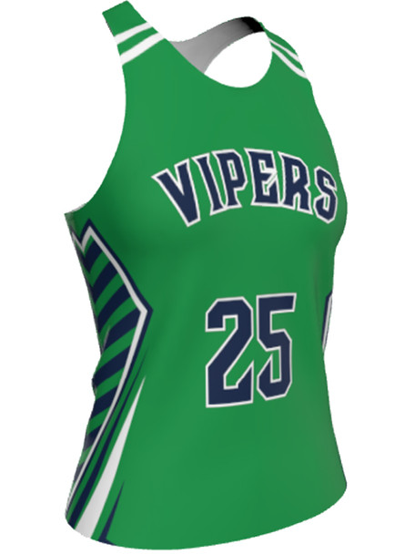 Dawg - Ladies/Girls "Pack Leader" Custom Sublimated Reversible Lacrosse Jersey