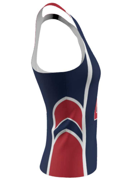 Dawg - Ladies/Girls "Kill Shot" Custom Sublimated Reversible Lacrosse Pinnie Ladies Reversible Pinnies All Sports Uniforms