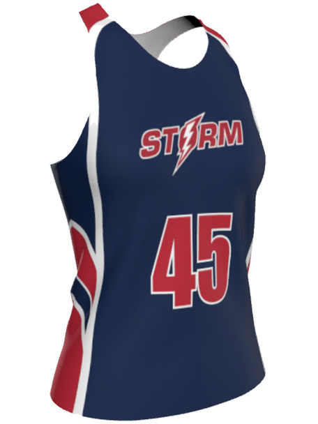 Dawg - Ladies/Girls "Kill Shot" Custom Sublimated Reversible Lacrosse Jersey