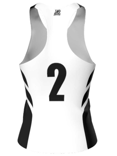 Dawg - Ladies/Girls "Grind" Custom Sublimated Reversible Lacrosse Pinnie Ladies Reversible Pinnies All Sports Uniforms