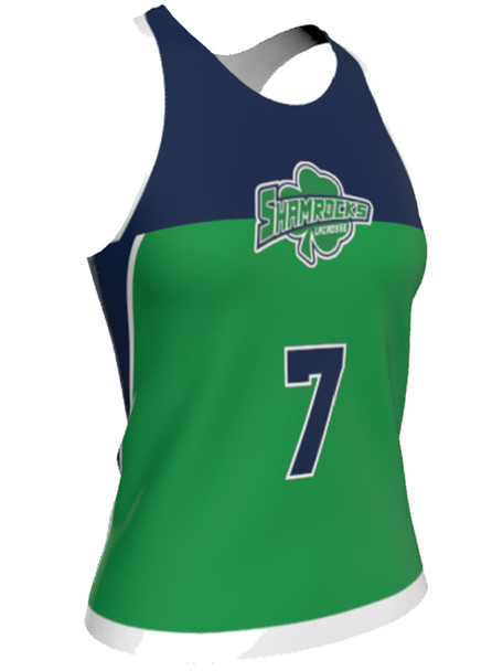 Dawg - Ladies/Girls "Earned" Custom Sublimated Reversible Lacrosse Jersey