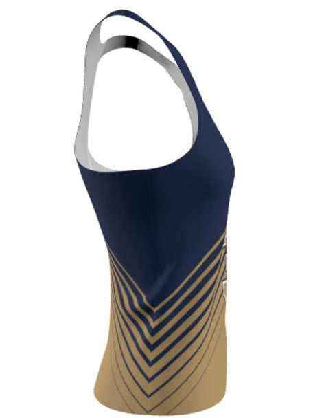 Dawg - Ladies/Girls "Fighter" Custom Sublimated Reversible Lacrosse Pinnie Ladies Reversible Pinnies All Sports Uniforms