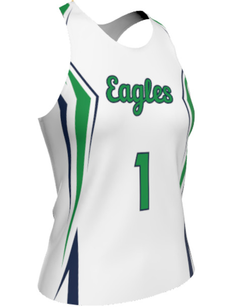 Dawg - Ladies/Girls "Full Speed" Custom Sublimated Reversible Lacrosse Jersey