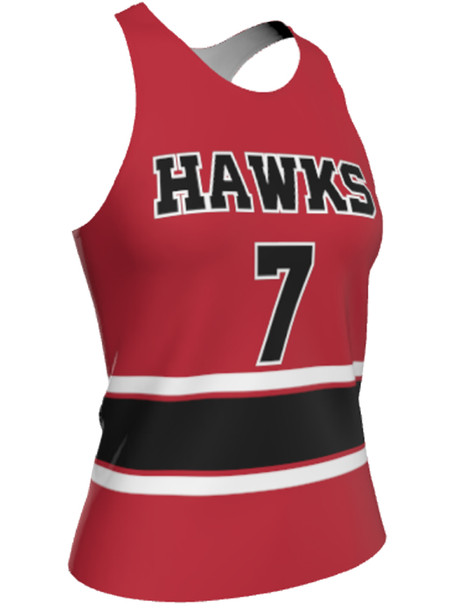 Dawg - Ladies/Girls "Fast Lane" Custom Sublimated Reversible Lacrosse Jersey