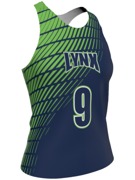 Dawg - Ladies/Girls "Frontline" Custom Sublimated Reversible Lacrosse Jersey