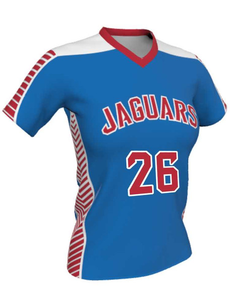 Dawg - Ladies/Girls "Battle Tested" Custom Sublimated Short Sleeve Lacrosse Game Jersey Ladies Non-Reversible Jerseys All Sports Uniforms