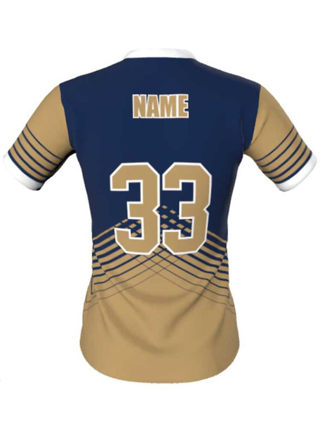 Dawg - Ladies/Girls "Fighter" Custom Sublimated Short Sleeve Lacrosse Game Jersey Ladies Non-Reversible Jerseys All Sports Uniforms