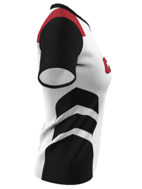 Dawg - Ladies/Girls "Grind" Custom Sublimated Short Sleeve Lacrosse Game Jersey Ladies Non-Reversible Jerseys All Sports Uniforms