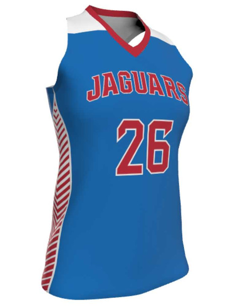 Dawg - Ladies/Girls "Battle Tested" Custom Sublimated Racerback Lacrosse Game Jersey Racerback All Sports Uniforms