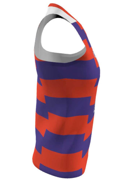 Dawg - Ladies/Girls "First Strike" Custom Sublimated Racerback Lacrosse Game Jersey Racerback All Sports Uniforms