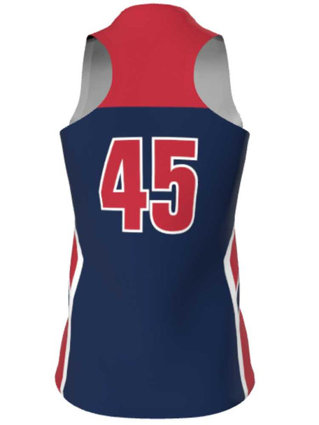 Dawg - Ladies/Girls "Kill Shot" Custom Sublimated Racerback Lacrosse Game Jersey Racerback All Sports Uniforms