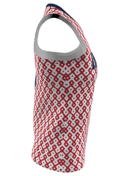 Dawg - Ladies/Girls "Night Hunt" Custom Sublimated Racerback Lacrosse Game Jersey Racerback All Sports Uniforms