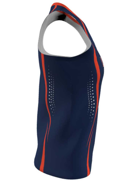 Dawg - Ladies/Girls "No Mercy" Custom Sublimated Racerback Lacrosse Game Jersey Racerback All Sports Uniforms