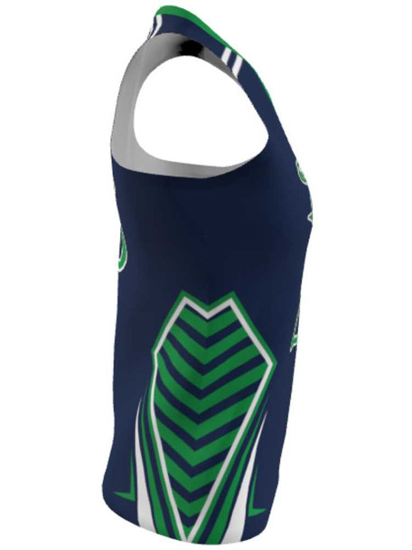 Dawg - Ladies/Girls "Pack Leader" Custom Sublimated Racerback Lacrosse Game Jersey Racerback All Sports Uniforms