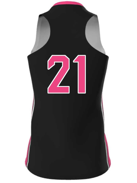 Dawg - Ladies/Girls "Relentless" Custom Sublimated Racerback Lacrosse Game Jersey Racerback All Sports Uniforms