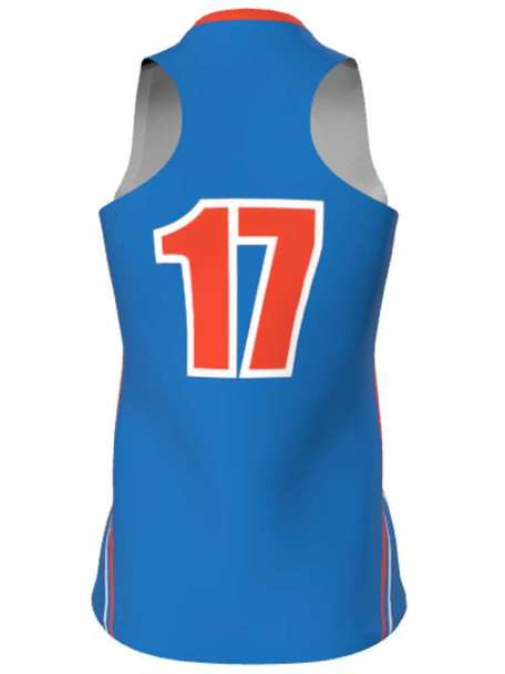 Dawg - Ladies/Girls "Shadow Pack" Custom Sublimated Racerback Lacrosse Game Jersey Racerback All Sports Uniforms