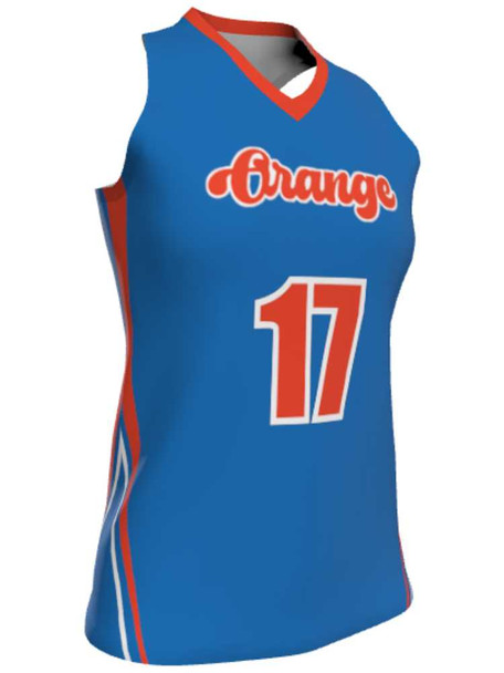 Dawg - Ladies/Girls "Shadow Pack" Custom Sublimated Racerback Lacrosse Game Jersey Racerback All Sports Uniforms