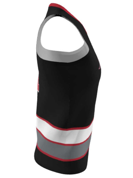 Dawg - Ladies/Girls "Top Dawg" Custom Sublimated Racerback Lacrosse Game Jersey Racerback All Sports Uniforms