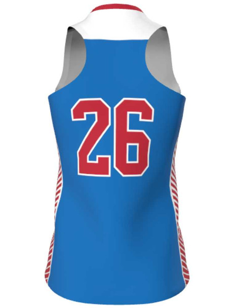 Dawg - Ladies/Girls "Battle Tested" Custom Sublimated Racerback Lacrosse Uniform Racerback All Sports Uniforms