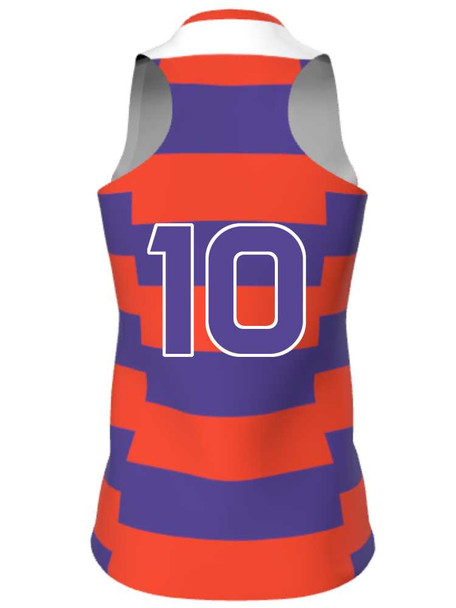 Dawg - Ladies/Girls "First Strike" Custom Sublimated Racerback Lacrosse Uniform Racerback All Sports Uniforms