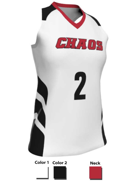 Dawg - Ladies/Girls "Grind" Custom Sublimated Racerback Lacrosse Uniform Racerback All Sports Uniforms