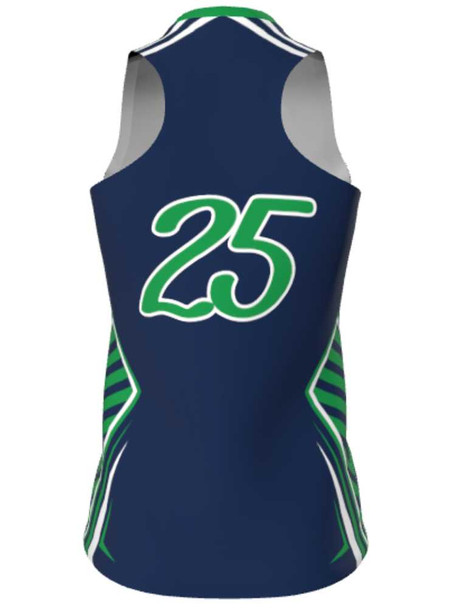Dawg - Ladies/Girls "Pack Leader" Custom Sublimated Racerback Lacrosse Uniform Racerback All Sports Uniforms