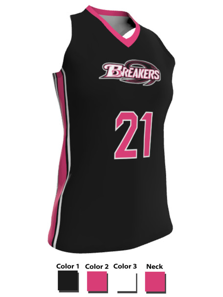 Dawg - Ladies/Girls "Relentless" Custom Sublimated Racerback Lacrosse Uniform