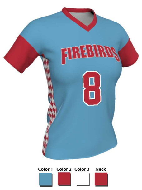 Dawg - Ladies/Girls "Alpha Pak" Custom Sublimated Short Sleeve Lacrosse Uniform Short Sleeve All Sports Uniforms
