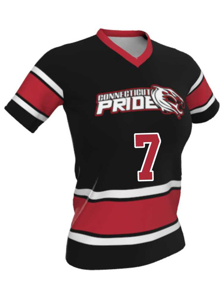Dawg - Ladies/Girls "Fast Lane" Custom Sublimated Short Sleeve Lacrosse Uniform Short Sleeve All Sports Uniforms
