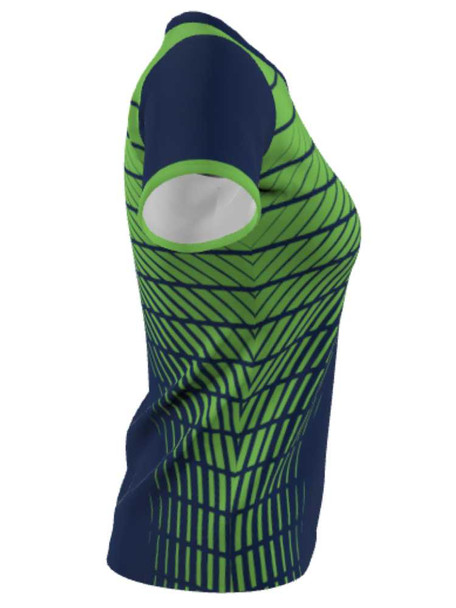 Dawg - Ladies/Girls "Front Line" Custom Sublimated Short Sleeve Lacrosse Uniform Short Sleeve All Sports Uniforms