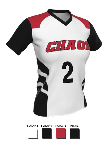 Dawg - Ladies/Girls "Grind" Custom Sublimated Short Sleeve Lacrosse Uniform Short Sleeve All Sports Uniforms