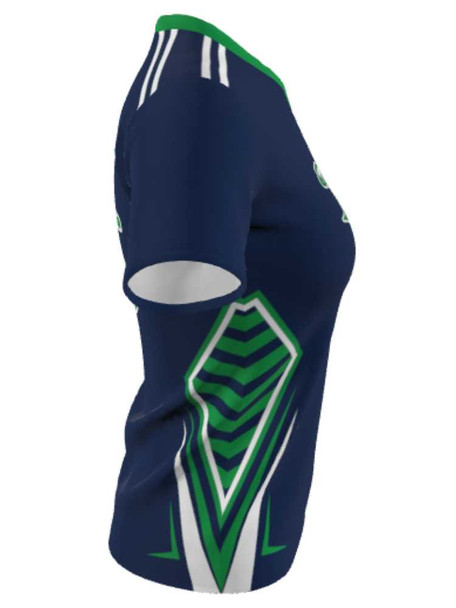 Dawg - Ladies/Girls "Pack Leader" Custom Sublimated Short Sleeve Lacrosse Uniform Short Sleeve All Sports Uniforms