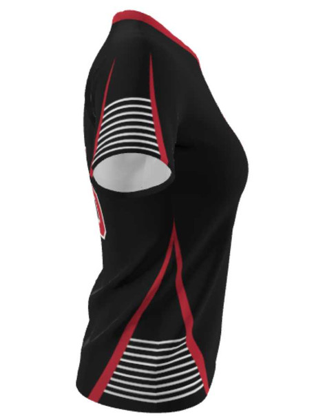 Dawg - Ladies/Girls "War Ready" Custom Sublimated Short Sleeve Lacrosse Uniform Short Sleeve All Sports Uniforms