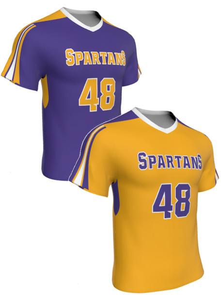 Dawg - Mens/Youth "Bloodline" Custom Sublimated Reversible Short Sleeve Lacrosse Game Jersey