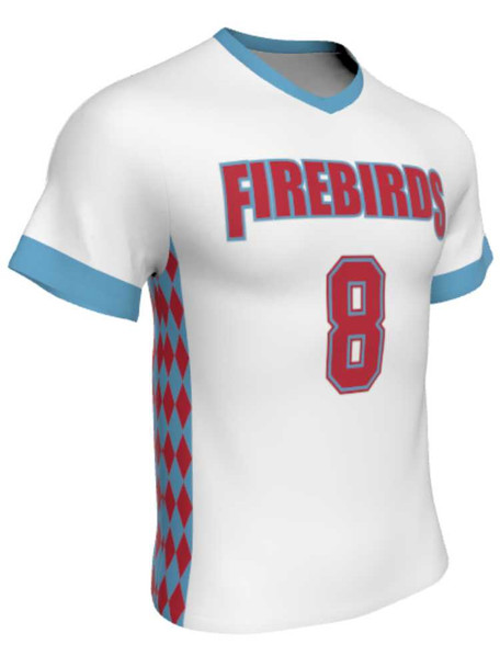 Mens/Youth "Alpha Pak" Custom Sublimated Reversible Short Sleeve Lacrosse Game Jersey Short Sleeve All Sports Uniforms