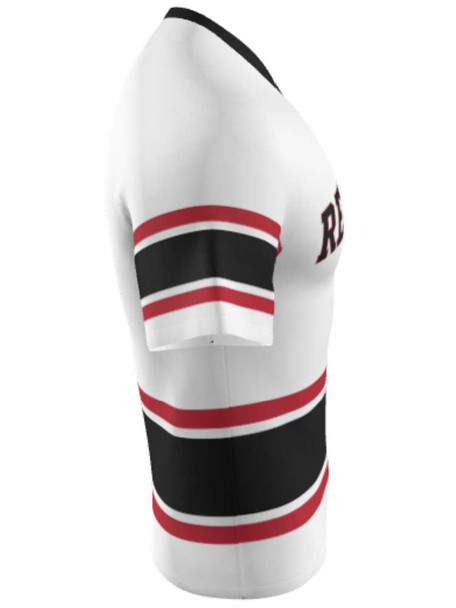 Mens/Youth "Fast Lane" Custom Sublimated Reversible Short Sleeve Lacrosse Game Jersey Short Sleeve All Sports Uniforms