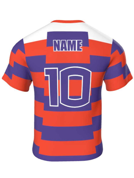 Mens/Youth "First Strike" Custom Sublimated Reversible Short Sleeve Lacrosse Game Jersey Short Sleeve All Sports Uniforms